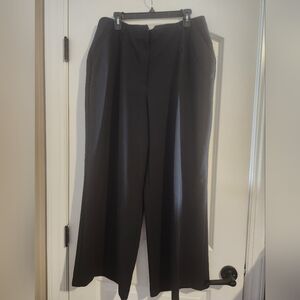 Cato Charcoal Wide-Leg Trousers